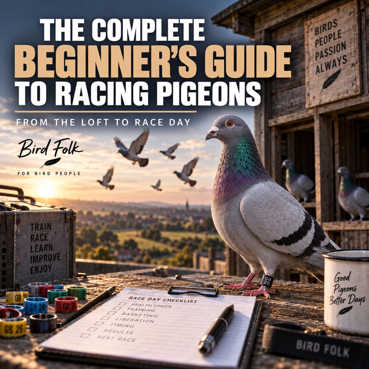 Racing Pigeons for Beginners: The Complete Guide From Loft to Race Day