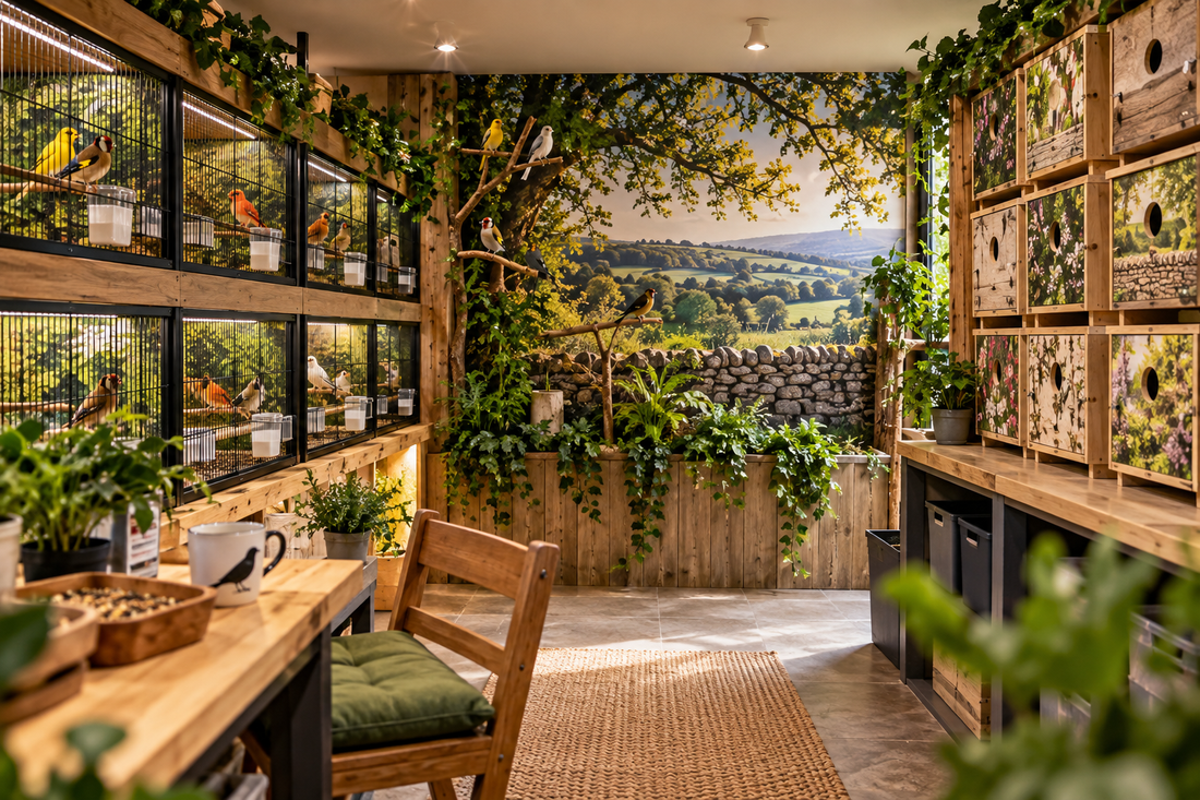 12 Ways to Transform Your Aviary, Bird Room or Breeding Setup