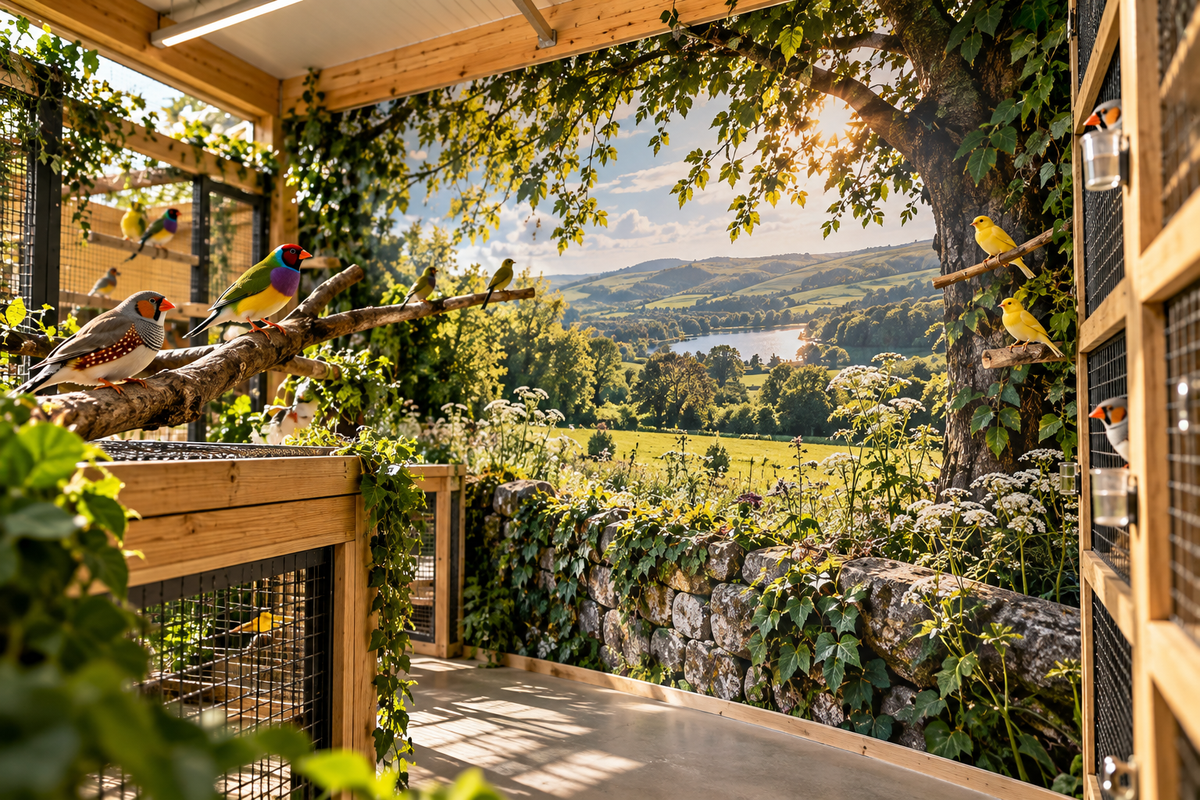 Why I Spent Six Years Looking for the Perfect Aviary Backdrop — and Eventually Decided to Build It Myself