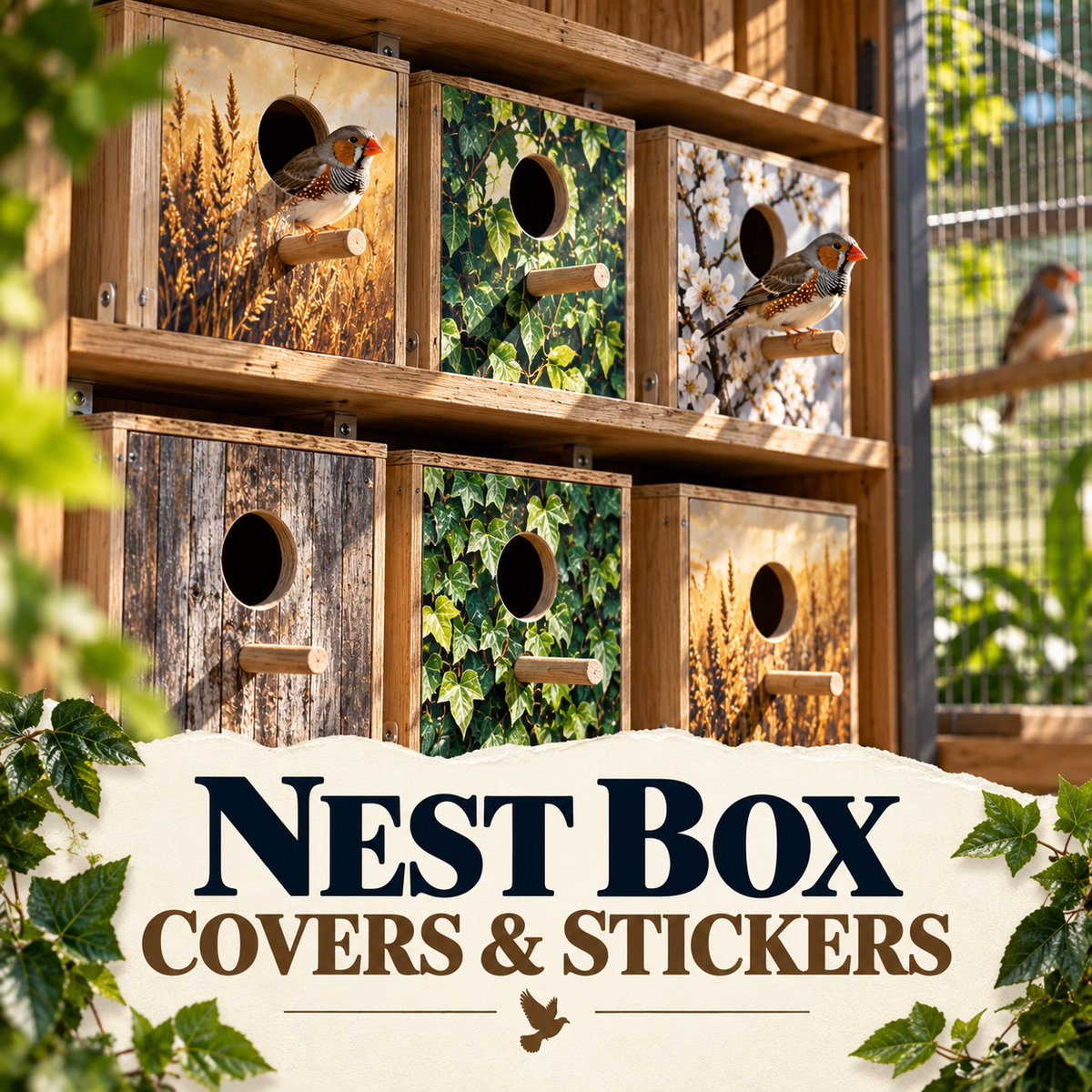 Nest Box Covers & Stickers