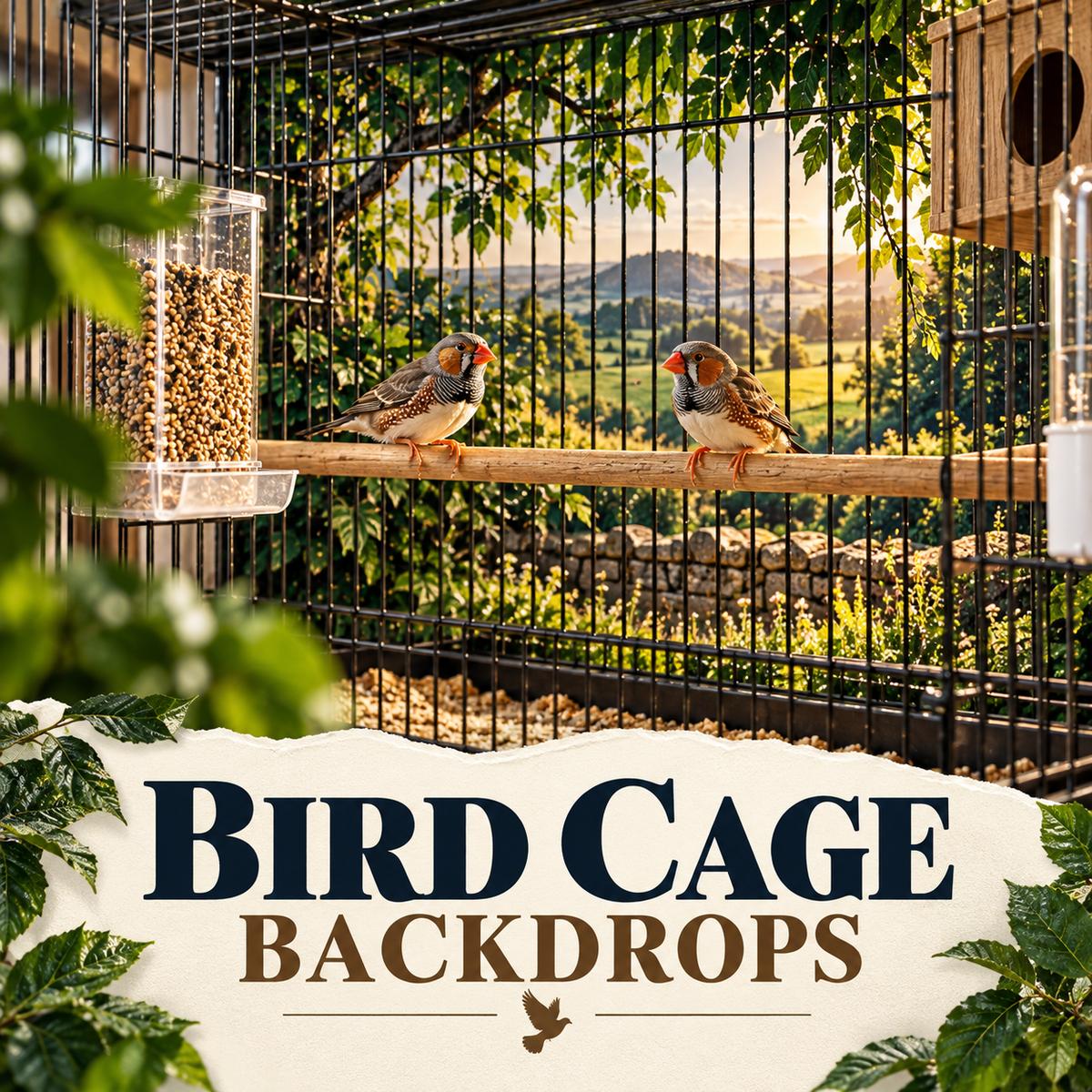 Bird Cage Backdrops