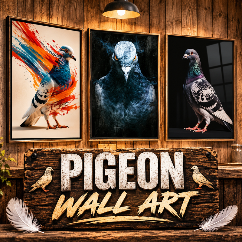 Pigeon Wall Art