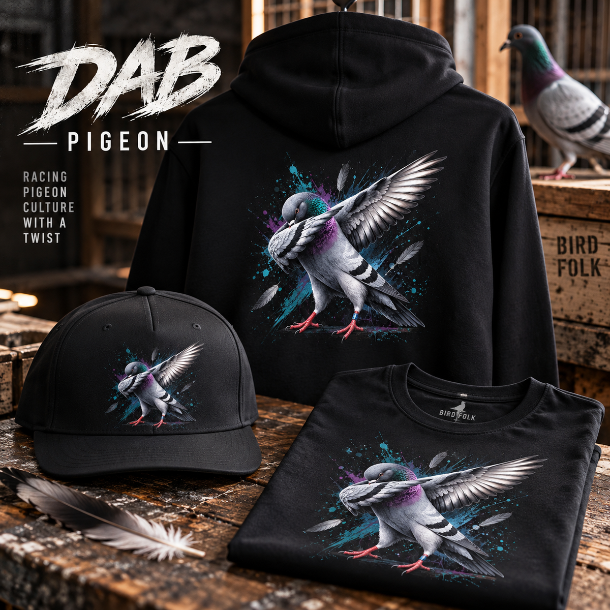 Dab Pigeon