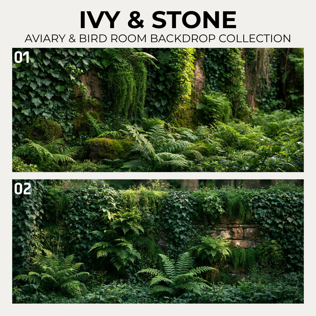 Ivy & Stone — Aviary & Bird Room Backdrop Collection
