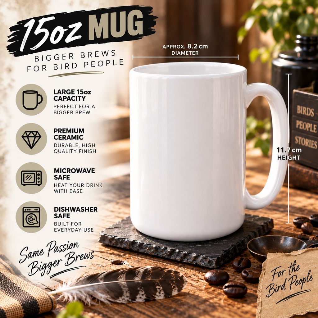 Bird Lounge – 15oz Mug