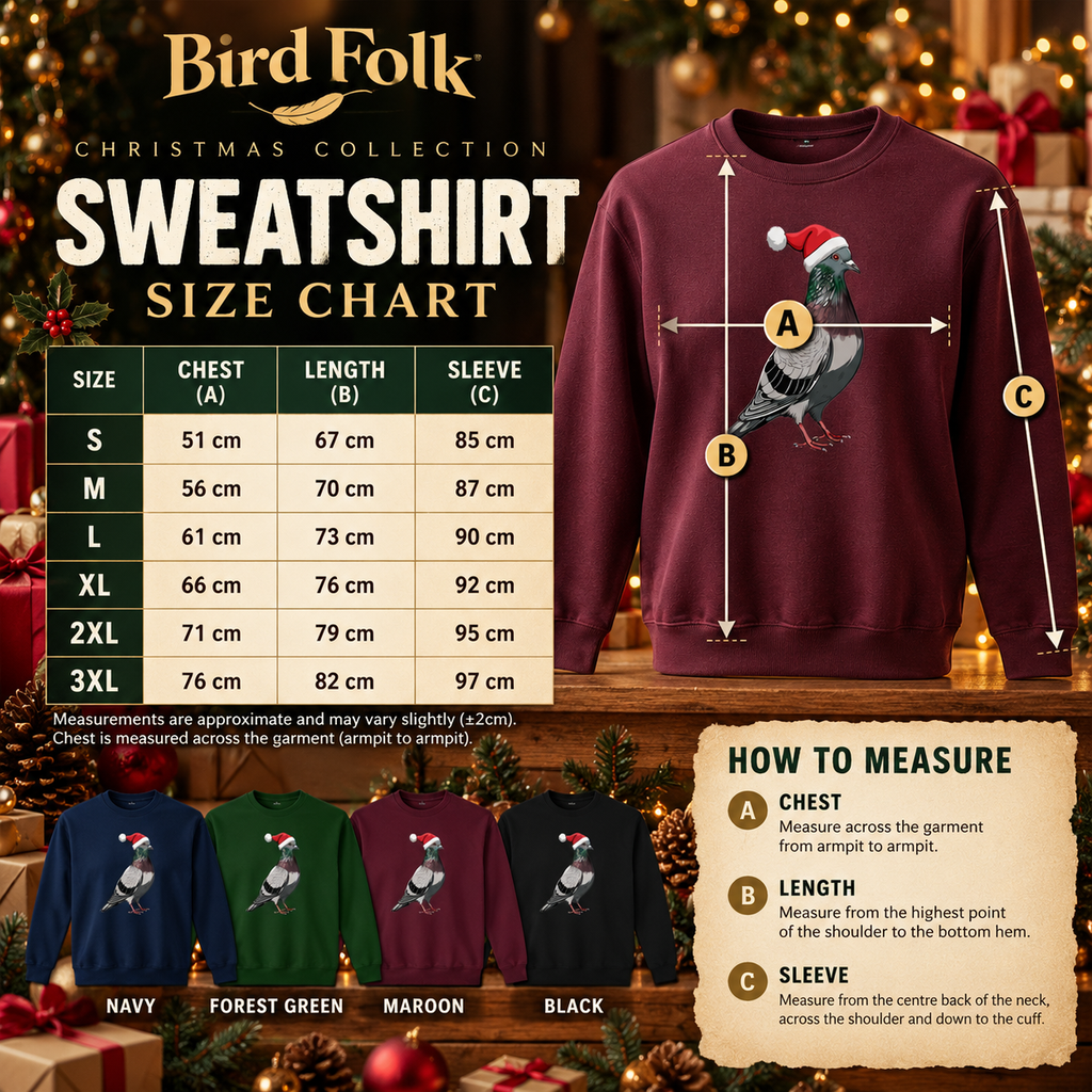 Pigeon Christmas Jumper – Merry Christmas