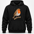 Robin Perched | Garden Bird Hoodie