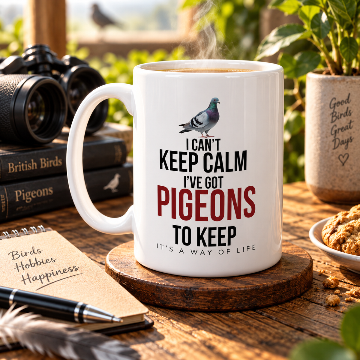 I Can't Keep Calm – I've Got Pigeons to Keep – 15oz Racing Pigeon Mug