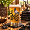 The Pigeon Whisperer – Racing Pigeon Pint Glass