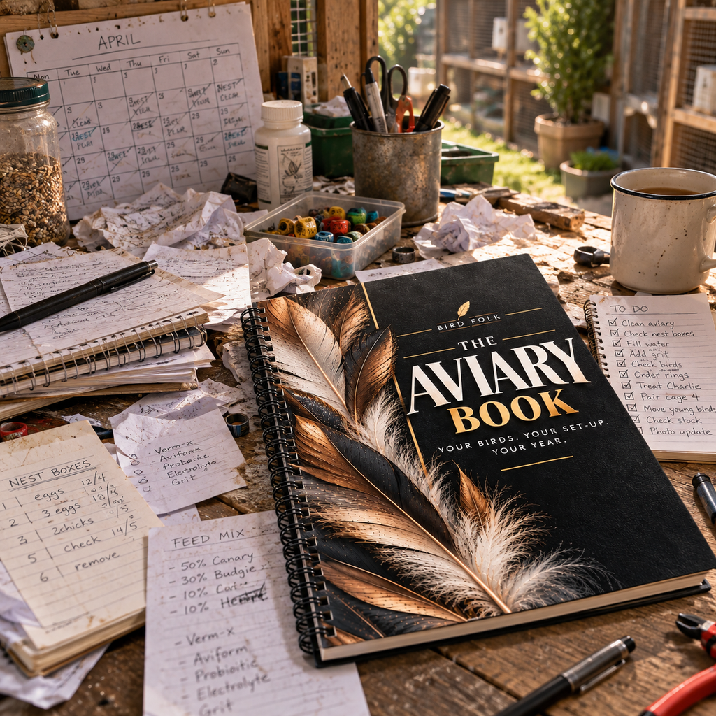 The Aviary Book – Complete Aviary Management & Record-Keeping System