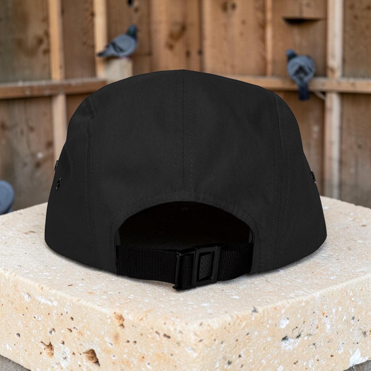 Blue Bar Classic — Racing Pigeon Embroidered 5-Panel Cap