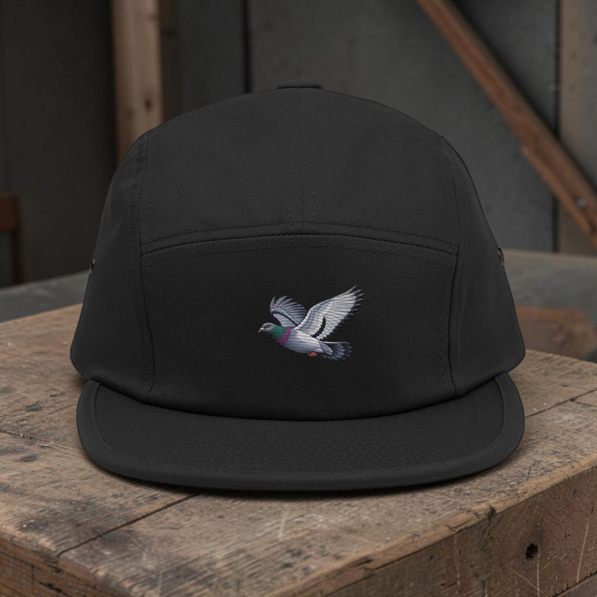 Blue Bar Classic Flyer Embroidered 5-Panel Cap
