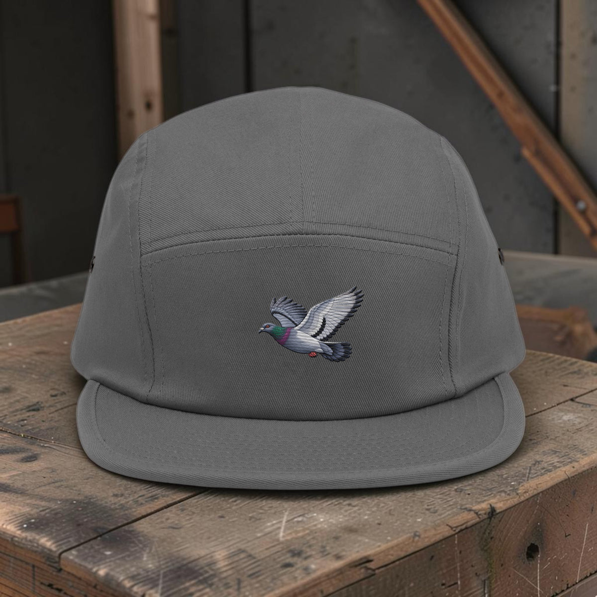 Blue Bar Classic Flyer Embroidered 5-Panel Cap