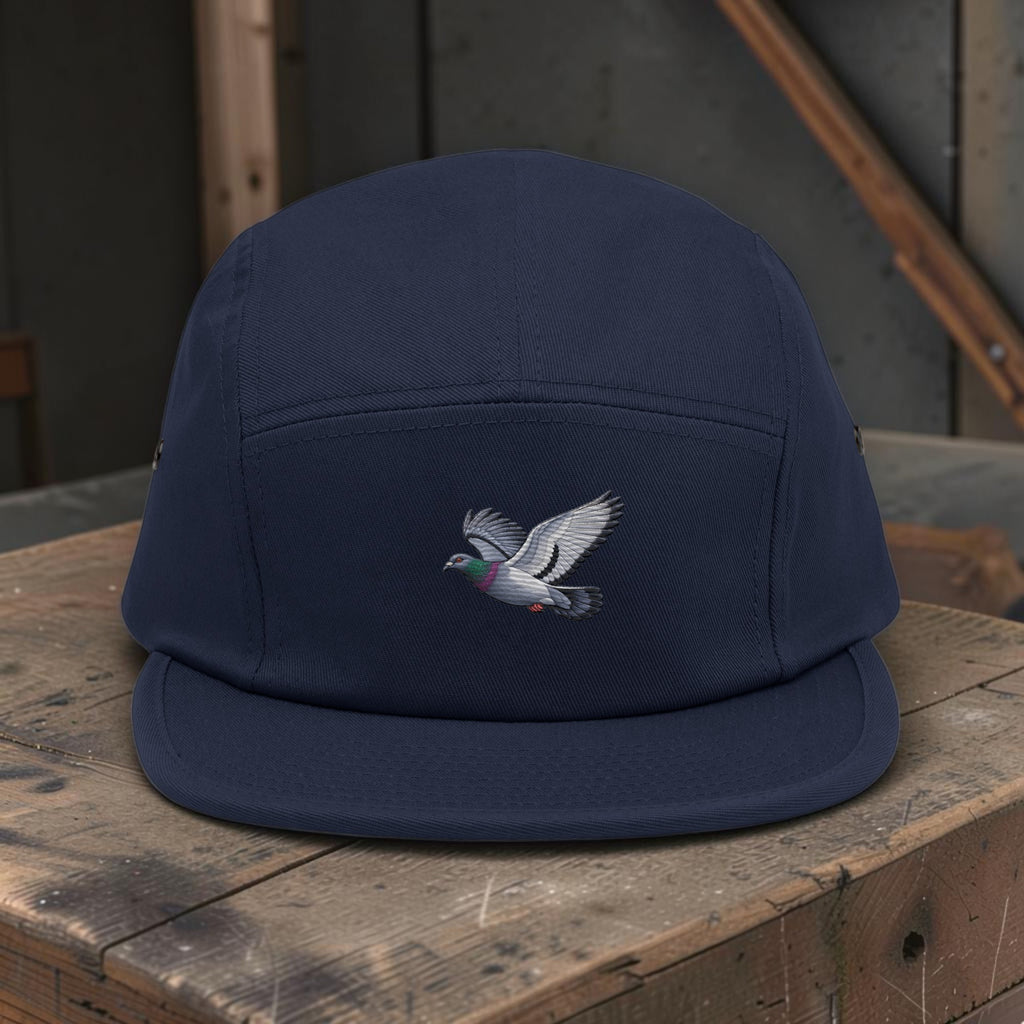 Blue Bar Classic Flyer Embroidered 5-Panel Cap