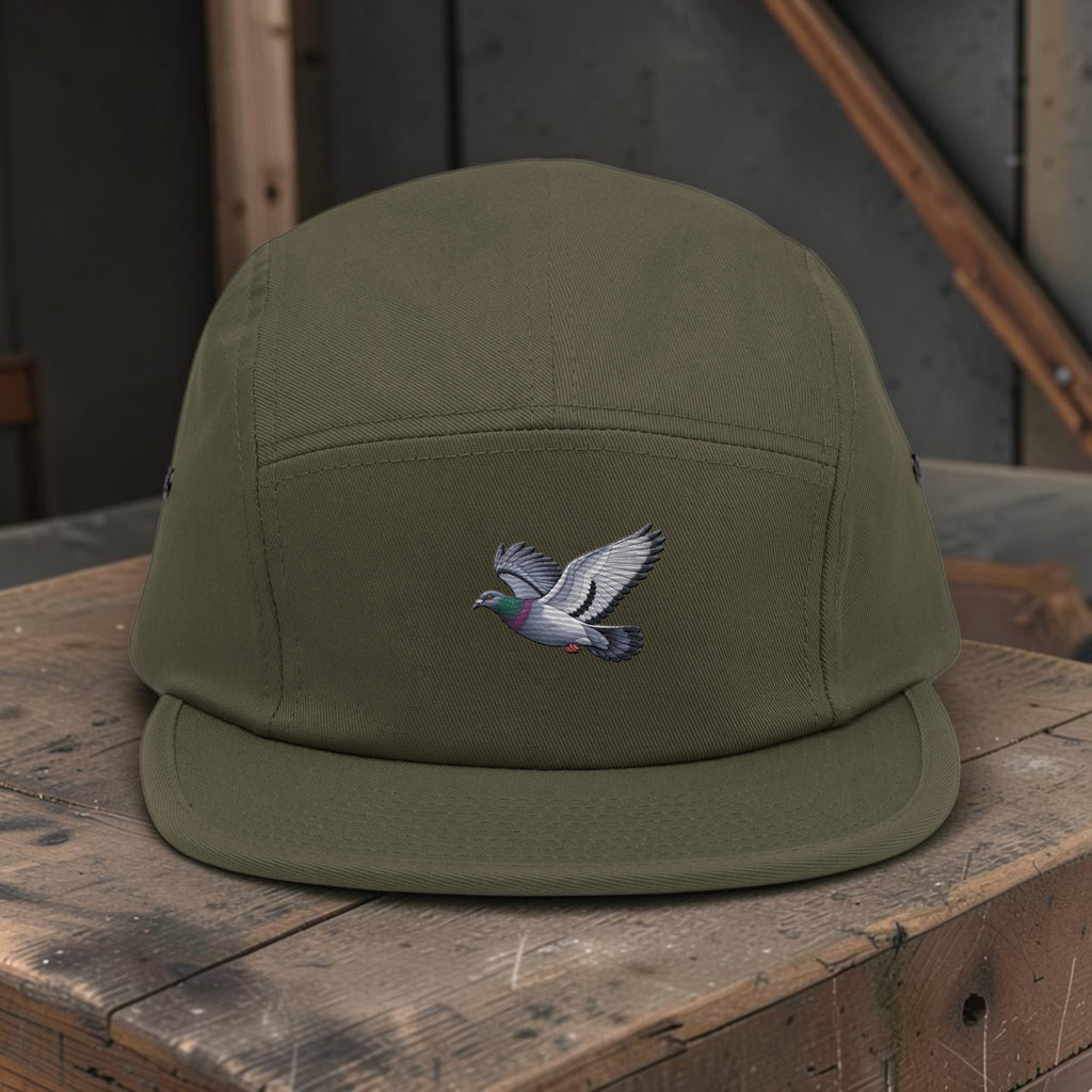Blue Bar Classic Flyer Embroidered 5-Panel Cap
