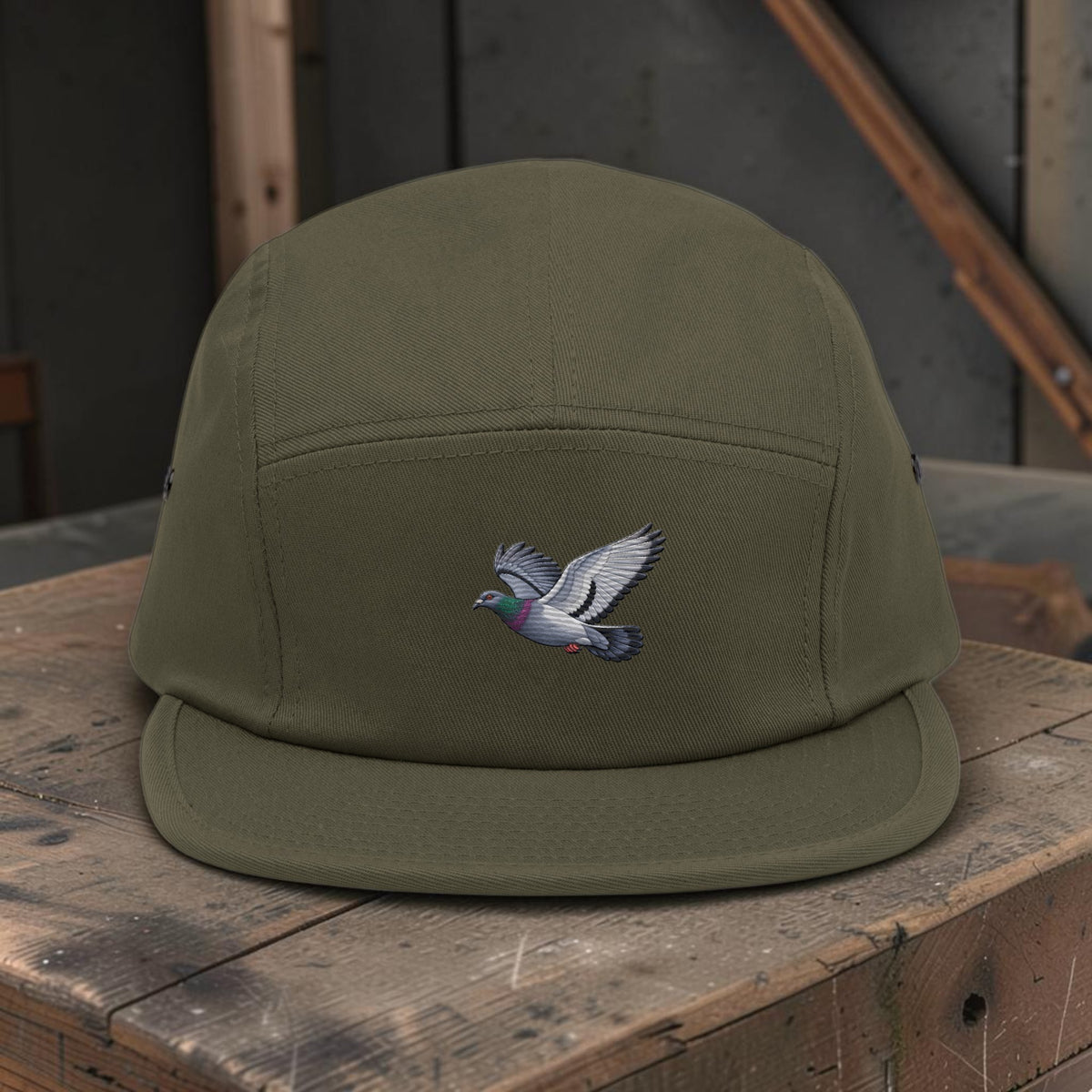 Blue Bar Classic Flyer Embroidered 5-Panel Cap