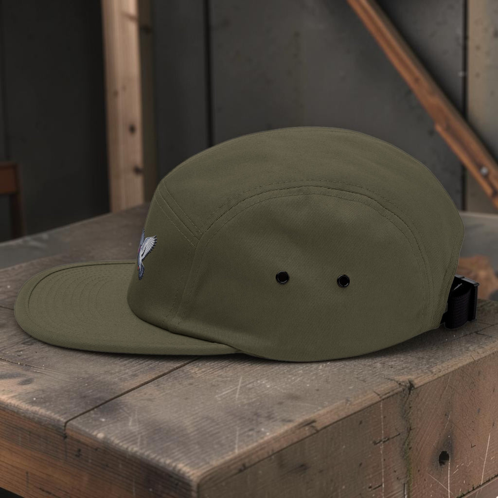 Blue Bar Classic Flyer Embroidered 5-Panel Cap