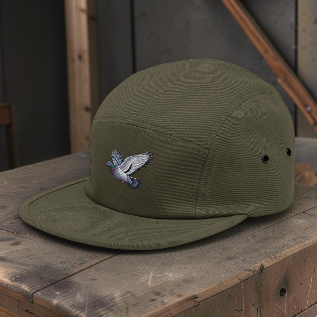 Blue Bar Classic Flyer Embroidered 5-Panel Cap