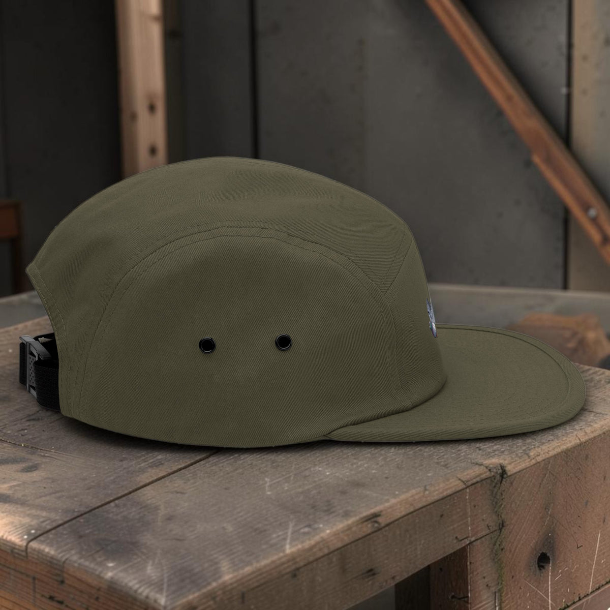Blue Bar Classic Flyer Embroidered 5-Panel Cap