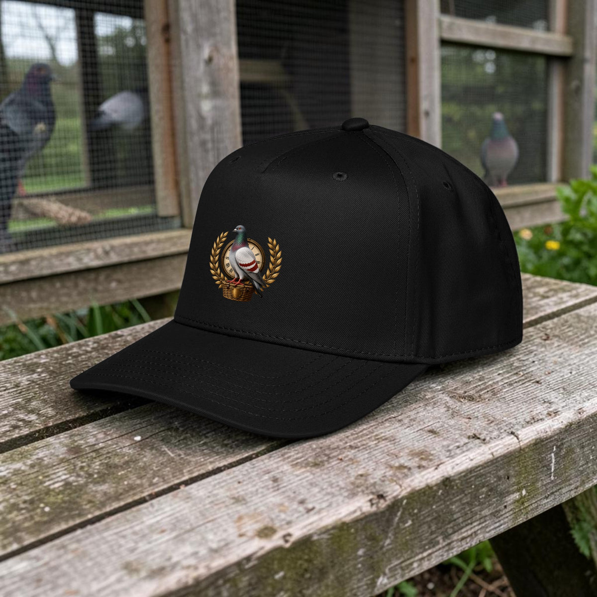 PG-RP-24 | Red Bar Pigeon Heritage 5-Panel Cap