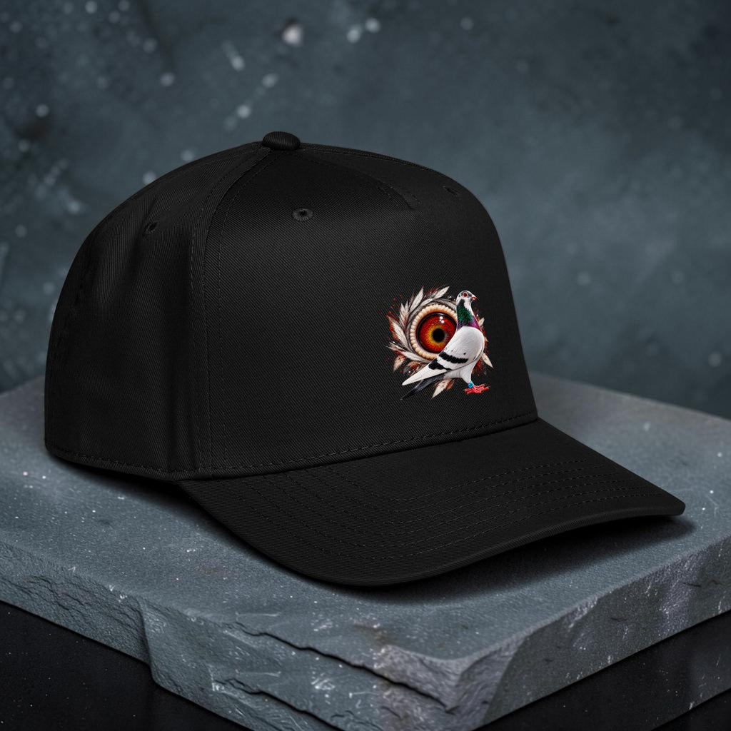 Pied Eye Backdrop 5-Panel Cap