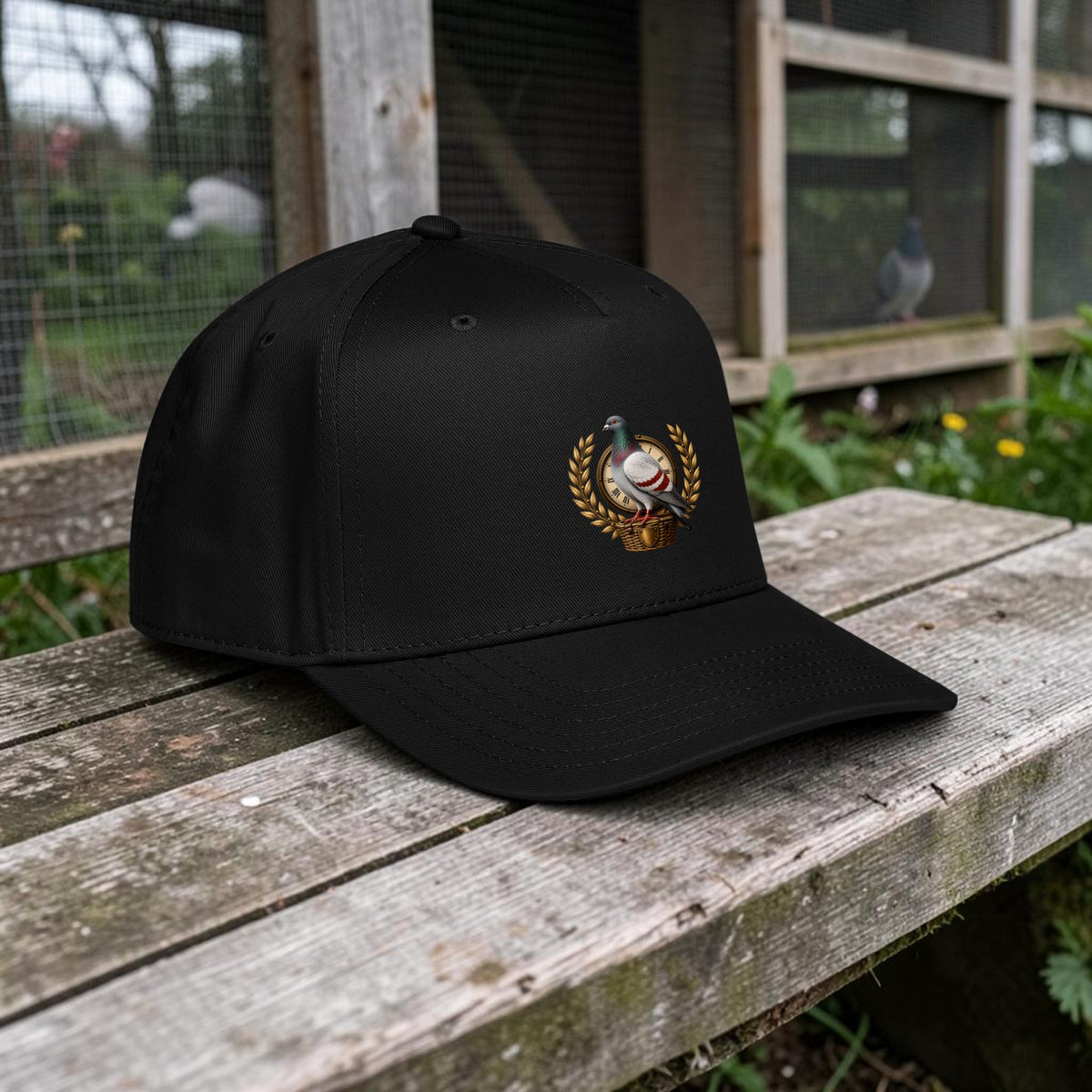 PG-RP-24 | Red Bar Pigeon Heritage 5-Panel Cap