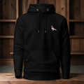 Red Bar Classic — Racing Pigeon Embroidered Hoodie
