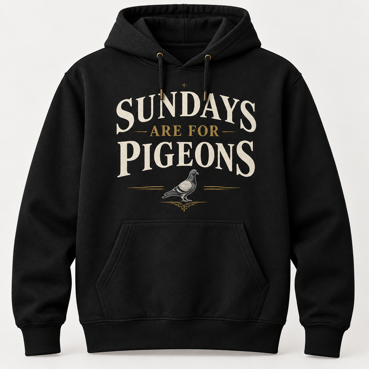 Sundays Are for Pigeons — Racing Pigeon Hoodie – product image | Bird Folk