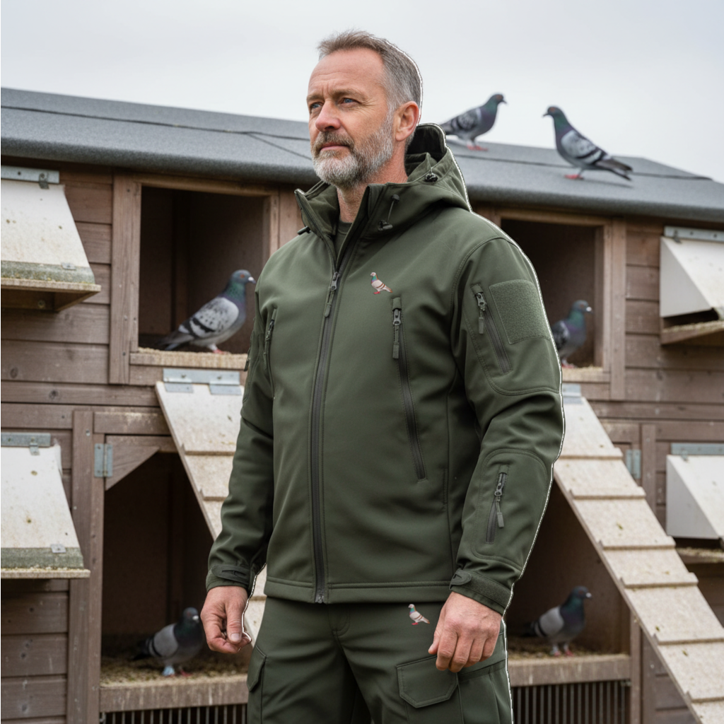 Racing Pigeon Tactical Suit – Jacket & Trousers | Choose Your Pigeon