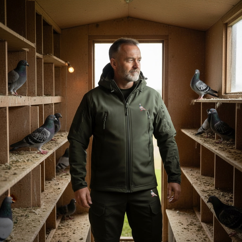 Racing Pigeon Tactical Suit – Jacket & Trousers | Choose Your Pigeon
