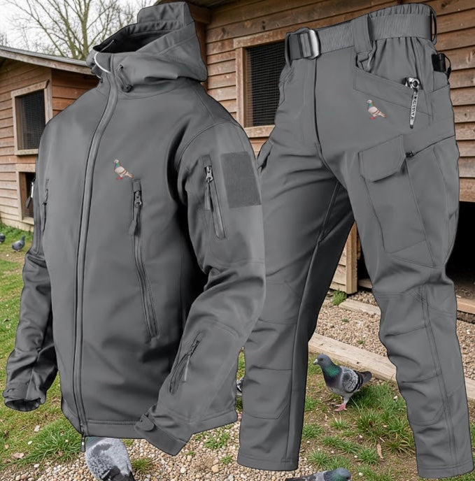 Racing Pigeon Tactical Suit – Jacket & Trousers | Choose Your Pigeon