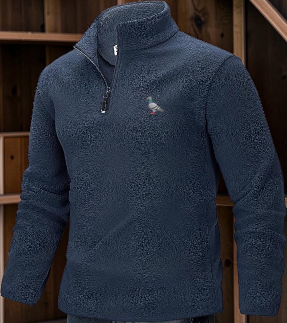 Racing Pigeon Quarter-Zip Fleece | Choose Your Pigeon