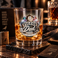 Pigeon Dad – Racing Pigeon Whisky Glass