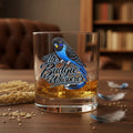 The Budgie Whisperer – Blue – Whisky Glass