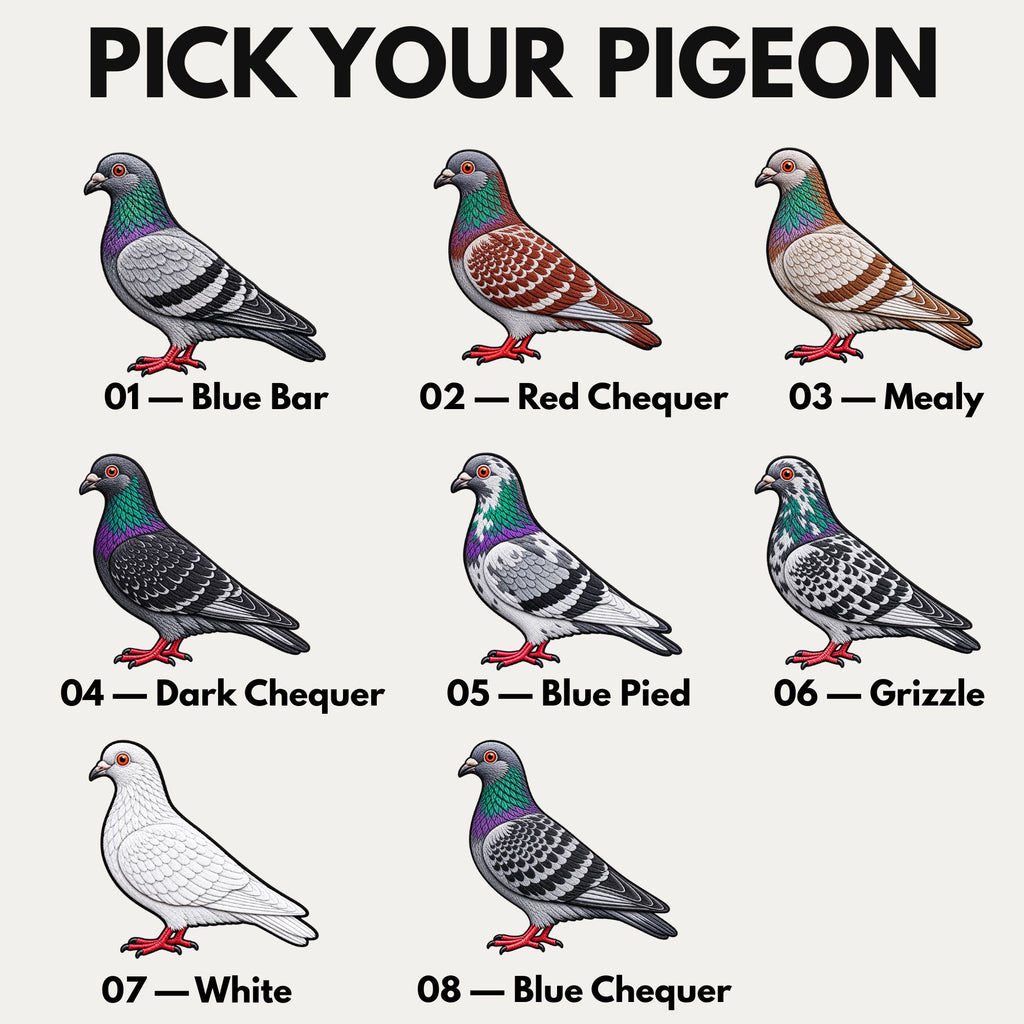 Racing Pigeon Ivy Flat Cap – Classic Design | Choose Your Pigeon