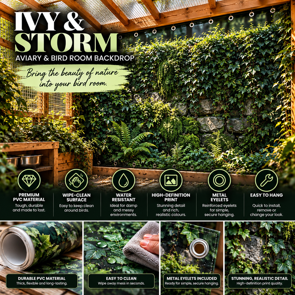 Ivy & Stone — Aviary & Bird Room Backdrop Collection