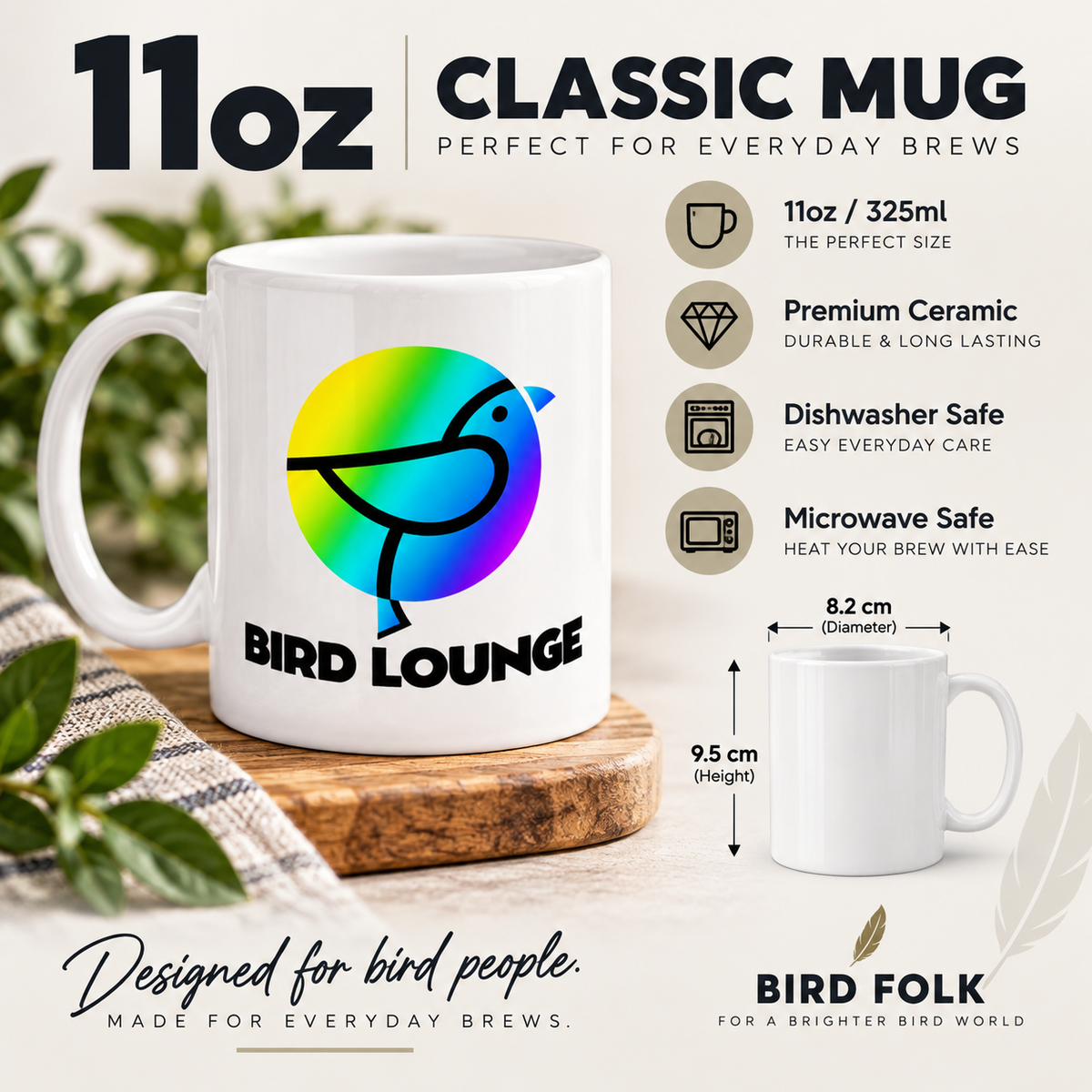 Birds & Brews Podcast – 11oz Mug