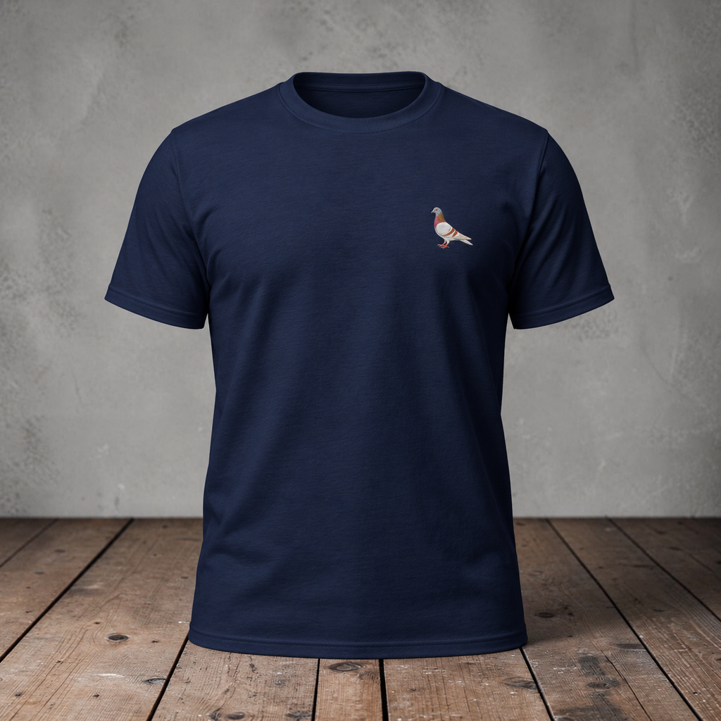 Red Bar Classic Embroidered T-Shirt
