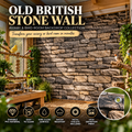 Old British Stone Wall — Aviary & Bird Room Backdrop Collection