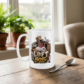 Loft Boss – Red Bar – Racing Pigeon Mug – 11oz & 15oz