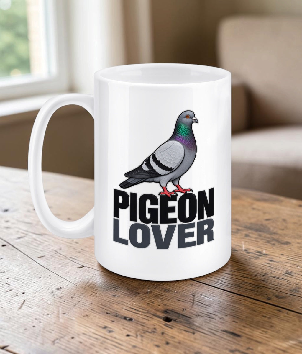 Pigeon Lover – Racing Pigeon Mug – 11oz & 15oz