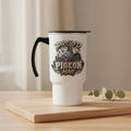 Proud Pigeon Man – 18oz Racing Pigeon Travel Mug
