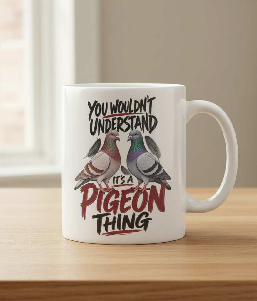 You Wouldn’t Understand… It’s a Pigeon Thing – Racing Pigeon Mug – 11oz & 15oz