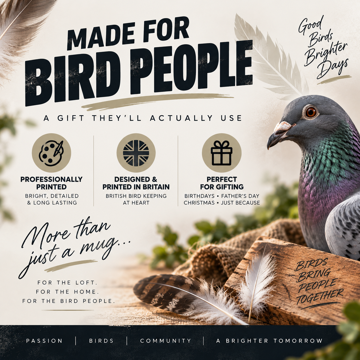 Bird Lounge – 15oz Mug
