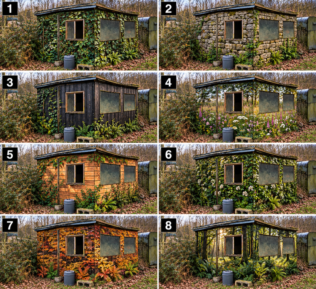 Nature Shed Outdoor Wrap Collection