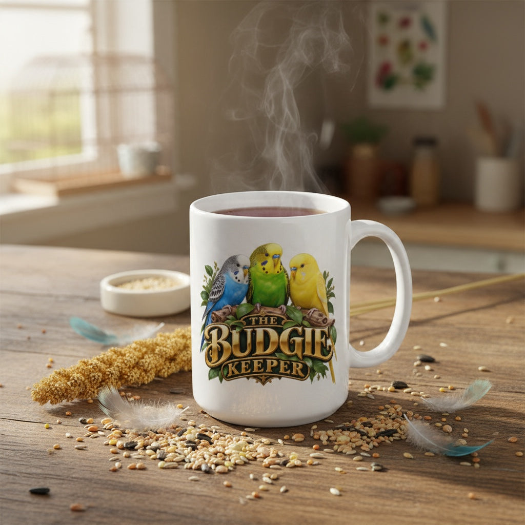 Budgie Keeper Budgie Mug | 11oz & 15oz