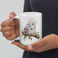 Show Budgie – White Budgie Mug | 11oz & 15oz