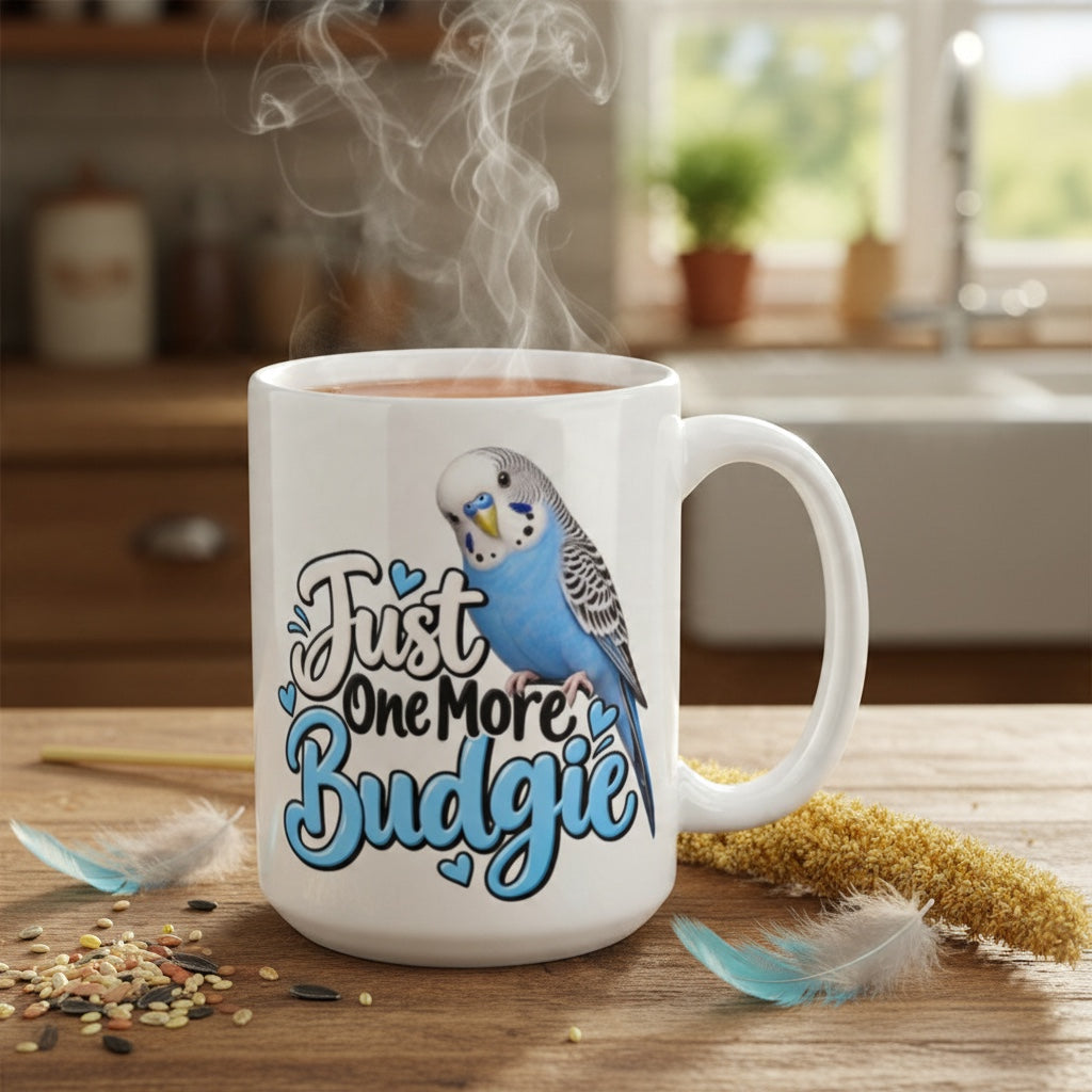 Just One More Budgie Budgie Mug | 11oz & 15oz