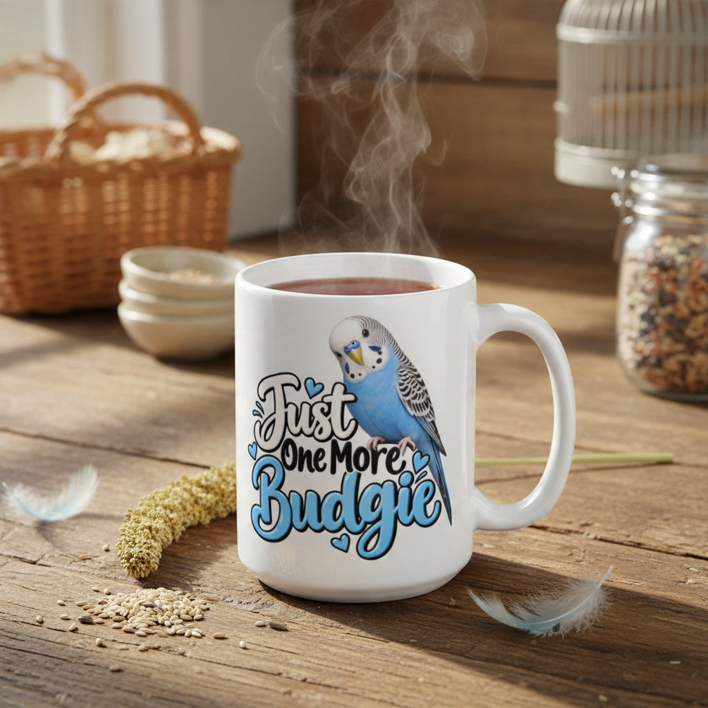 Just One More Budgie Budgie Mug | 11oz & 15oz