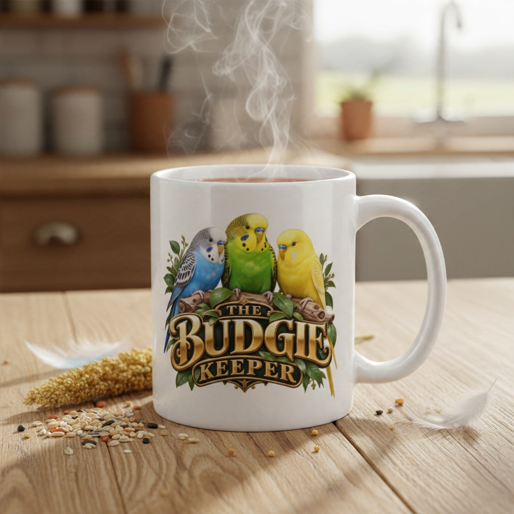 Budgie Keeper Budgie Mug | 11oz & 15oz